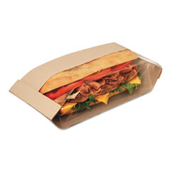 Bagcraft Dubl View Sandwich Bags, 2.55 Mil, 11.75