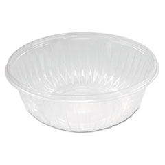 Dart PresentaBowls Clear Bowls, 32 oz, Plastic, 63/Bag, 252/Carton