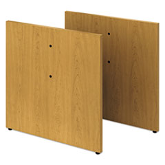 Hon Company Preside Conference Table Panel Base, 28w x 27.75h, Harvest