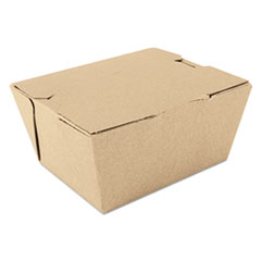 Southern Champion Tray ChampPak Carryout Boxes, #1, 4.38 x 3.5 x 2.5, Kraft, Paper, 450/Carton