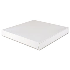 Southern Champion Tray Lock-Corner Pizza Boxes, 16 x 16 x 1.88, White, Paper, 100/Carton