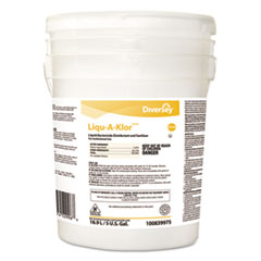Diversey Liqu-A-Klor Disinfectant/sanitizer, 5 Gal Pail