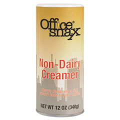 Office Snax, Inc. Reclosable Canister Of Powder Non-Dairy Creamer, 12oz