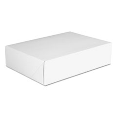 Southern Champion Tray Clay-Coated Donut Boxes, 12.88 x 23 x 12.75, White, Paper, 125/Carton
