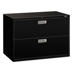 Hon Company Brigade 600 Series Lateral File, 2 Legal/letter-Size File Drawers, Black, 42