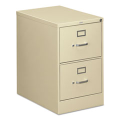 Hon Company 310 Series Vertical File, 2 Legal-Size File Drawers, Putty, 18.25
