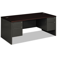 Hon Company 38000 Series Double Pedestal Desk, 72