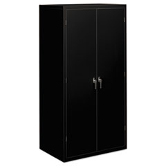 Hon Company Assembled Storage Cabinet, 36w x 24.25d x 71.75h, Black