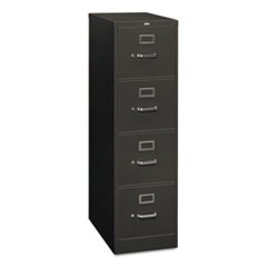 Hon Company 310 Series Vertical File, 4 Letter-Size File Drawers, Charcoal, 15
