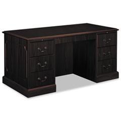 Hon Company 94000 Series Double Pedestal Desk, 60