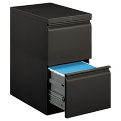 Hon Company Brigade Mobile Pedestal, Left Or Right, 2 Letter-Size File Drawers, Charcoal, 15