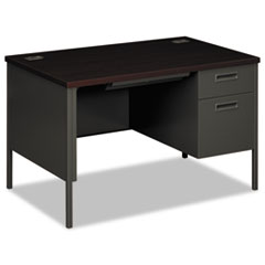 Hon Company Metro Classic Series Right Pedestal Desk, 48