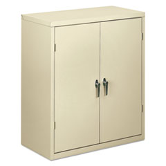 Hon Company Assembled Storage Cabinet, 36w x 18.13d x 41.75h, Putty