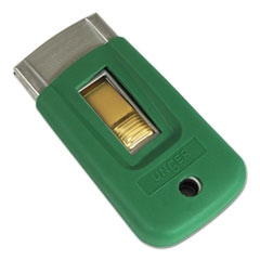 Unger ErgoTec Safety Scraper with Rubber Cover,  Accepts 1 1/2