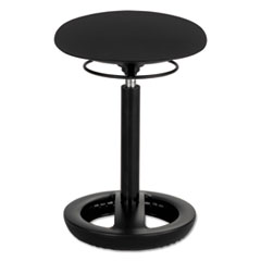 SAFCO Products Twixt Desk Height Ergonomic Stool, Supports Up to 250 lb, 22.5