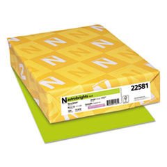 Neenah Paper Color Paper, 24 lb Bond Weight, 8.5 x 11, Terra Green, 500/Ream