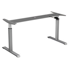 Alera AdaptivErgo Sit-Stand Pneumatic Height-Adjustable Table Base, 59.06