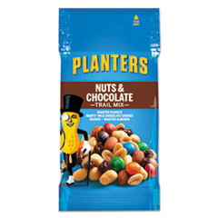 Kraft Trail Mix, Nut And Chocolate, 2 Oz Bag, 72/carton