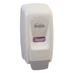 Go-Jo Bag-In-Box Liquid Soap Dispenser, 800 mL, 5.75 x 5.5 x 5.13, White