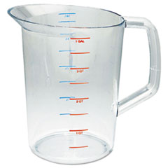 Rubbermaid Bouncer Measuring Cup, 4 Qt, Clear