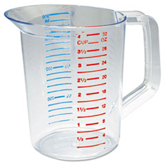 Rubbermaid Bouncer Measuring Cup, 32 Oz, Clear