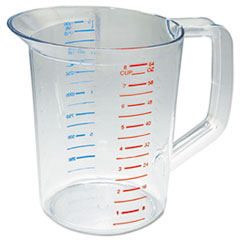 Rubbermaid Bouncer Measuring Cup, 2 Qt, Clear