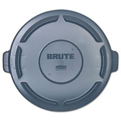 Rubbermaid BRUTE Self-Draining Flat Top Lids, 24.5