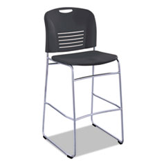SAFCO Products Vy Sled Base Bistro Chair, Supports Up to 350 lb, 30.5