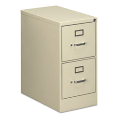 Alera Two-Drawer Economy Vertical File, 2 Letter-Size File Drawers, Putty, 15