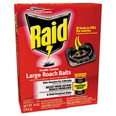 SC Johnson Roach Baits, 0.7 oz Box, 6/Carton