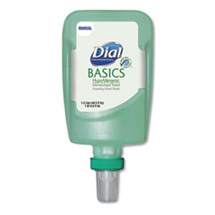 Dial Professional Basics Hypoallergenic Foaming Hand Wash Refill For Fit Manual Dispenser, Honeysuckle, 1.2 L