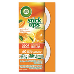 Reckitt Benckiser Stick Ups Air Freshener, 2.1 Oz, Sparkling Citrus, 12/carton