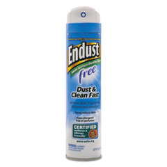 Diversey Endust Free Hypo-Allergenic Dusting And Cleaning Spray, 10 Oz Aerosol Spray, 6/carton