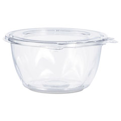 Dart Tamper-Resistant, Tamper-Evident Bowls with Flat Lid, 16 oz, 5.5