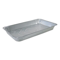 Durable Packaging Aluminum Steam Table Pans, Full-Size Medium-228 Oz., 2.19