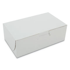 Southern Champion Tray White One-Piece Non-Window Bakery Boxes, 6.25 x 3.75 x 2.13, White, Paper, 250/Bundle