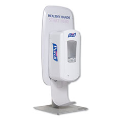 Go-Jo Ltx Or Tfx Table Top Dispenser Stand, 3.79 X 17.68 X 9.18, White