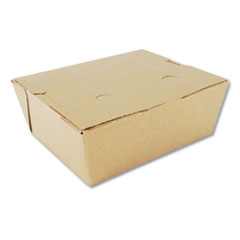 Southern Champion Tray ChampPak Carryout Boxes, #8, 6 x 4.75 x 2.5, Kraft, Paper, 300/Carton