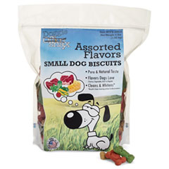 Office Snax, Inc. Doggie Biscuits, Assorted, 4 Lb Bag