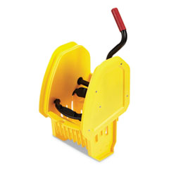 Rubbermaid Wavebrake 2.0 Wringer, Down-Press, Plastic, Yellow