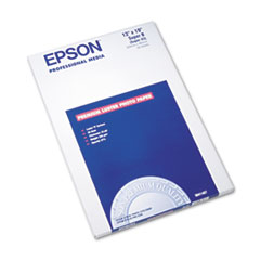 Epson Ultra Premium Photo Paper, 10 Mil, 13 X 19, Luster White, 50/pack