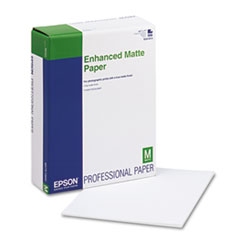 Epson Ultra Premium Matte Presentation Paper, 10 Mil, 8.5 X 11, Matte White, 250/pack