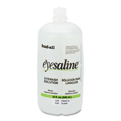 Honeywell Environmental Fendall Eyesaline Eyewash Saline Solution Bottle Refill, 32 Oz Bottle