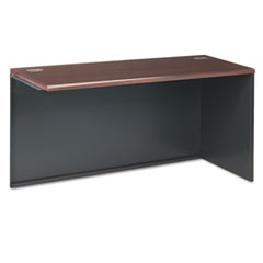 Hon Company 38000 Series Return Shell, Right, 60w x 24d x 29.5h, Mahogany/Charcoal