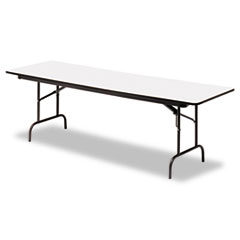 Iceberg Enterprises OfficeWorks Commercial Wood-Laminate Folding Table, Rectangular, 96