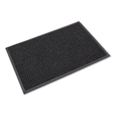Crown Mats & Matting Super-Soaker Wiper Mat With Gripper Bottom, Polypropylene, 46 X 72, Charcoal