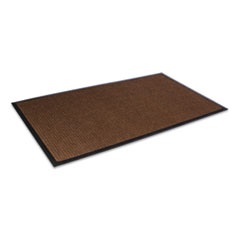Crown Mats & Matting Super-Soaker Wiper Mat With Gripper Bottom, Polypropylene, 36 X 120, Dark Brown