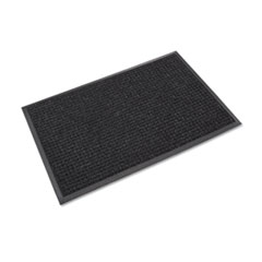Crown Mats & Matting Super-Soaker Wiper Mat With Gripper Bottom, Polypropylene, 24 X 36, Charcoal