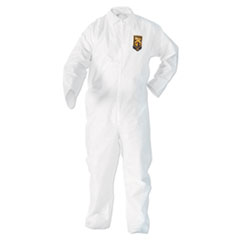 Kimberly Clark A20 Breathable Particle Protection Coveralls, Medium, White, 24/carton