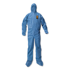 Kimberly Clark A20 Breathable Particle Protection Coveralls, X-Large, Blue, 24/carton